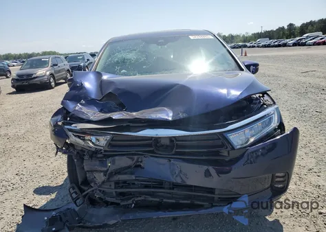 2023 Honda Odyssey Exl z USA, uszkodzony, nr VIN 5FNRL6H66PB059463